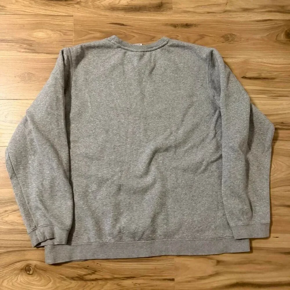Gray Nike Florida State crewneck sweatshirt center swoosh Size XXL